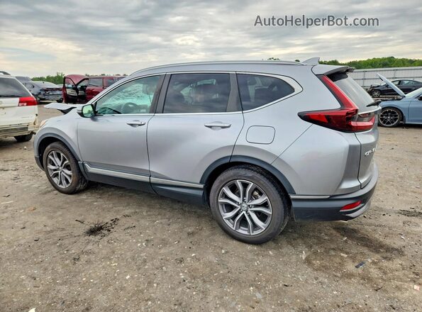 2HKRW2H90NH656083 2022 HONDA CR-V Silver Trasero izquierdo
