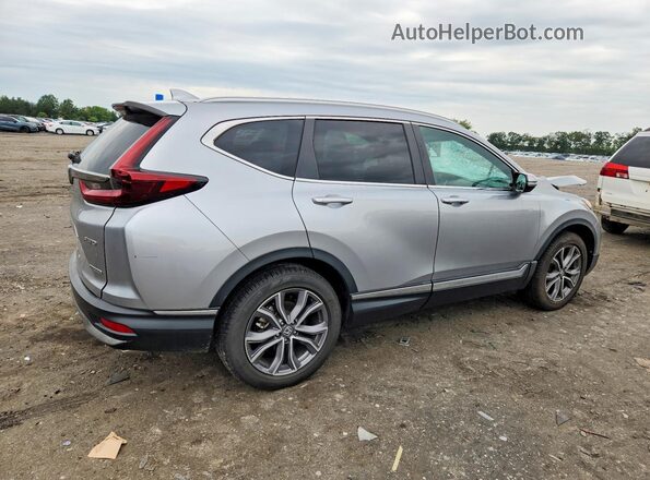 2HKRW2H90NH656083 2022 HONDA CR-V Silver Trasero derecho