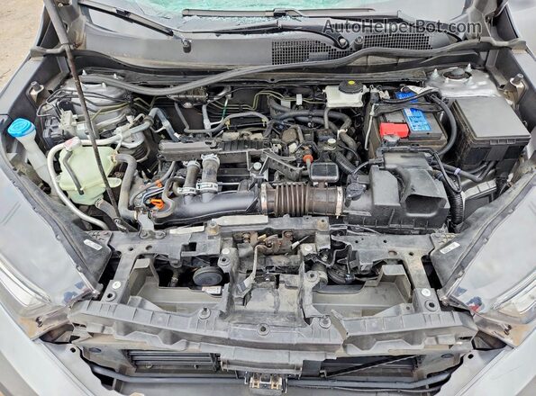 2HKRW2H90NH656083 2022 HONDA CR-V Silver Vista del compartimento del motor