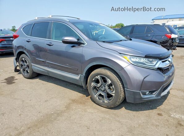 2HKRW2H99HH602530 2017 HONDA CR-V Gray Przód prawy