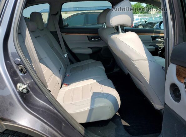 2HKRW2H99HH602530 2017 HONDA CR-V Gray Widok tylnych siedzeń