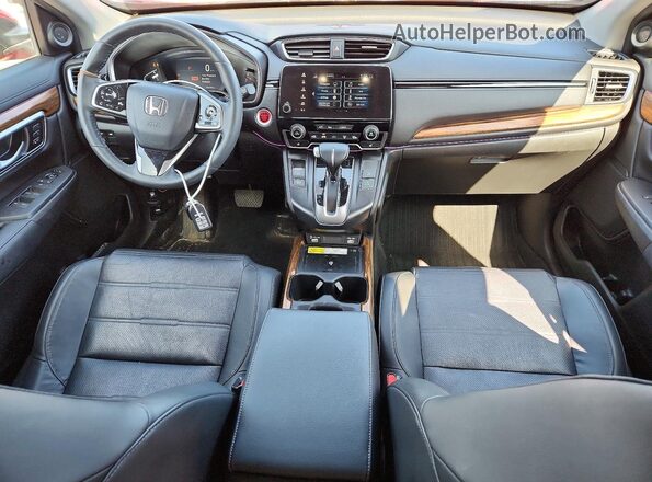 2HKRW2H99MH200288 2021 HONDA CR-V Red Առջևի վահանակի տեսք