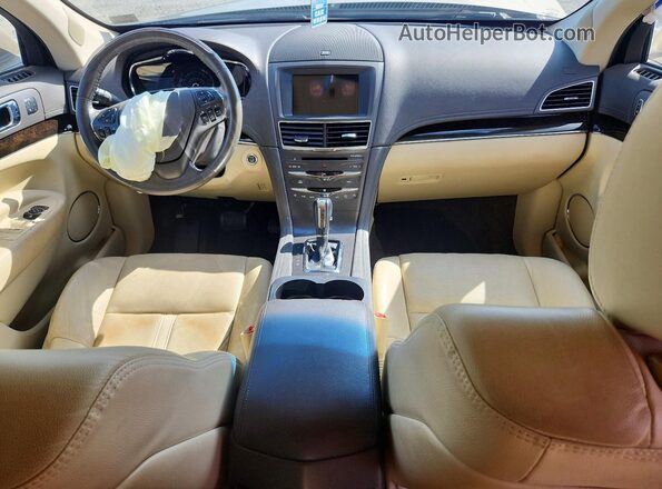 2LMHJ5FK4HBL00060 2017 LINCOLN MKT Beige Вид панелі приладів