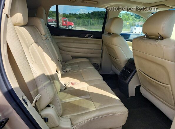 2LMHJ5FK4HBL00060 2017 LINCOLN MKT Beige Вид задньої частини салону