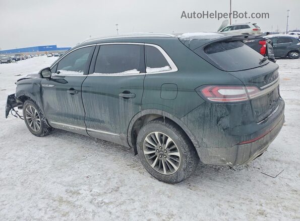 2LMPJ6K95MBL14628 2021 LINCOLN NAUTILUS Green Rear left