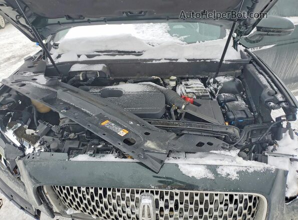 2LMPJ6K95MBL14628 2021 LINCOLN NAUTILUS Green Engine compartment view
