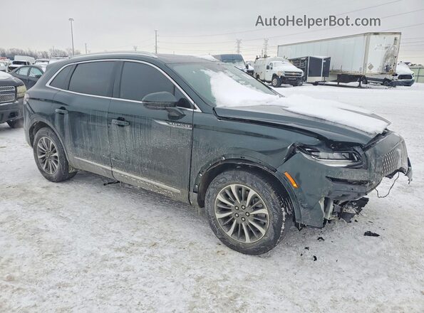 2LMPJ6K95MBL14628 2021 LINCOLN NAUTILUS Green Front right