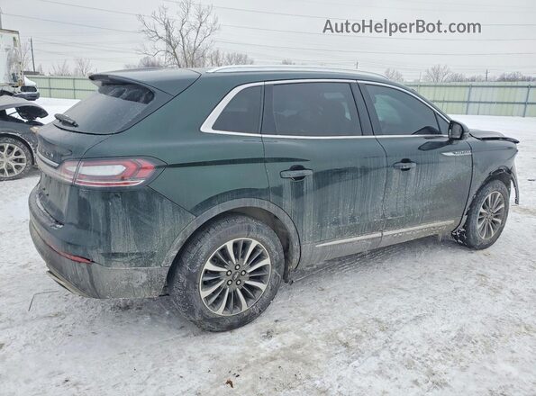 2LMPJ6K95MBL14628 2021 LINCOLN NAUTILUS Green Rear right