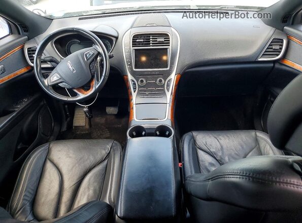 2LMPJ6LRXHBL28965 2017 LINCOLN MKX Charcoal Dashboard view