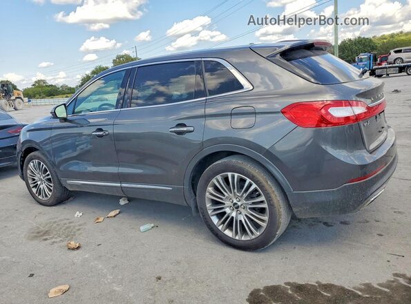 2LMPJ6LRXHBL28965 2017 LINCOLN MKX Charcoal Rear left
