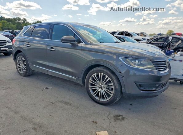 2LMPJ6LRXHBL28965 2017 LINCOLN MKX Charcoal Front right