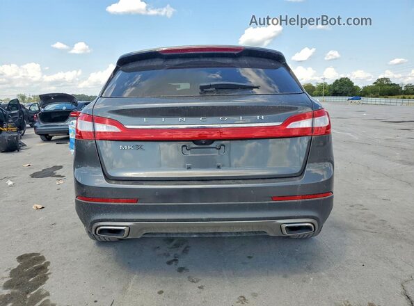 2LMPJ6LRXHBL28965 2017 LINCOLN MKX Charcoal Rear view