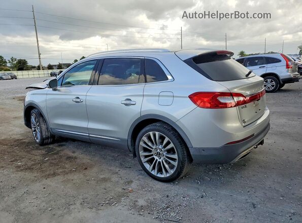 2LMPJ6LRXJBL43195 2018 LINCOLN MKX Silver Rear left
