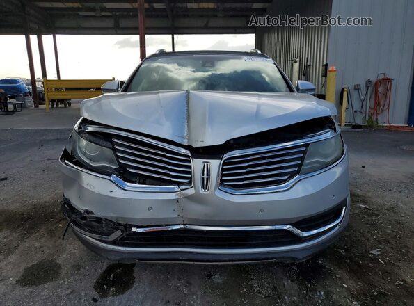 2LMPJ6LRXJBL43195 2018 LINCOLN MKX Silver Front view