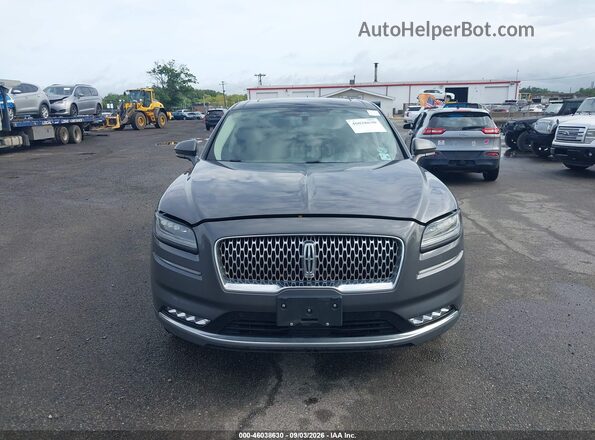 2LMPJ8K94MBL09710 2021 LINCOLN NAUTILUS Серый Вид щитка приборов
