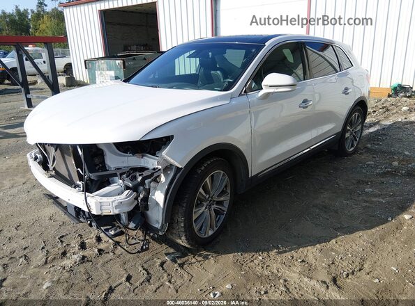 2LMPJ8LP9JBL46891 2018 LINCOLN MKX Белый Передняя левая четверть