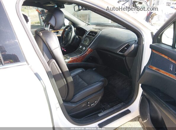 2LMPJ8LP9JBL46891 2018 LINCOLN MKX Белый Вид салона спереди