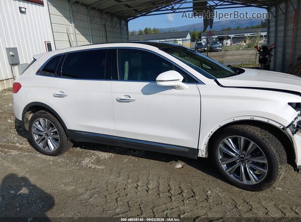 2LMPJ8LP9JBL46891 2018 LINCOLN MKX Белый Панорамный вид салона 360°