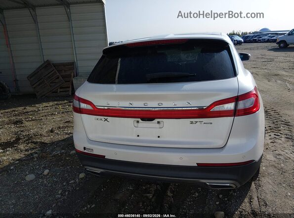 2LMPJ8LP9JBL46891 2018 LINCOLN MKX Белый 