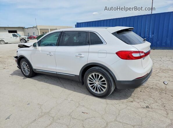 2LMTJ6KR4GBL23159 2016 LINCOLN MKX White უკანა მარცხენა