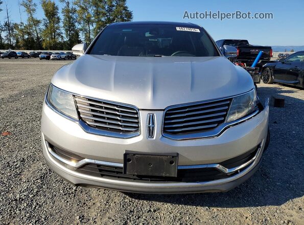 2LMTJ8LP3GBL57005 2016 LINCOLN MKX Silver Դիմացի տեսք