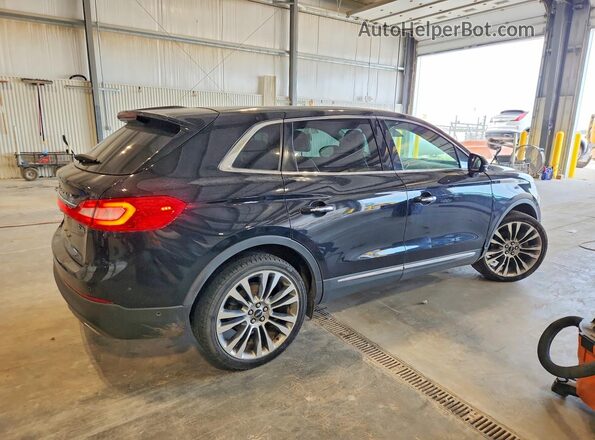 2LMTJ8LP6GBL77037 2016 LINCOLN MKX Black Задня права чверть