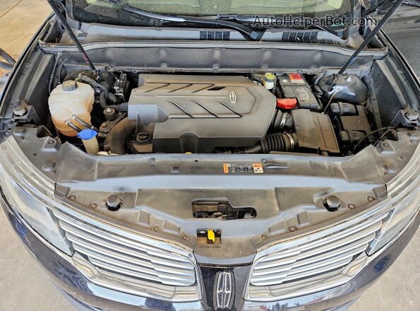2LMTJ8LP6GBL77037 2016 LINCOLN MKX Black Вид підкапотного простору