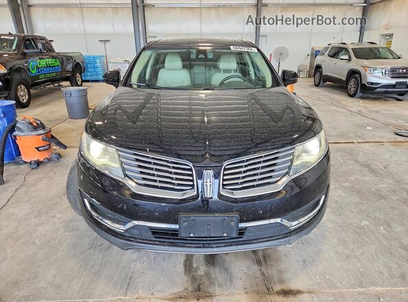 2LMTJ8LP6GBL77037 2016 LINCOLN MKX Black Вид спереду