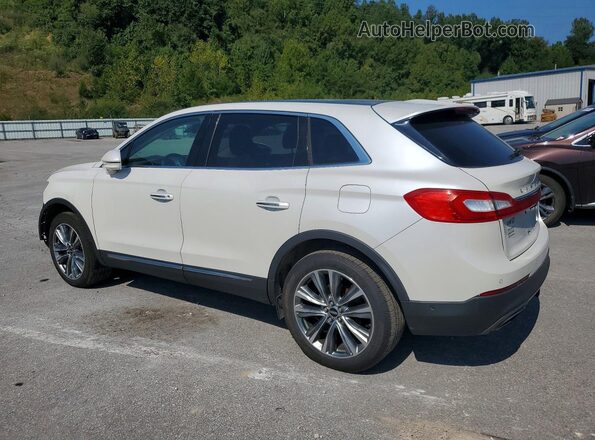 2LMTJ8LPXGBL49712 2016 LINCOLN MKX White Հետևի ձախ