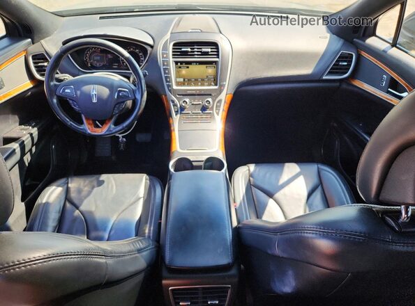 2LMTJ8LR7GBL70292 2016 LINCOLN MKX Black Առջևի վահանակի տեսք
