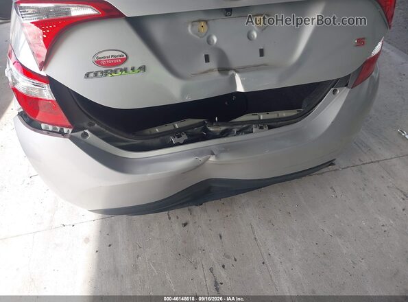 2T1BURHE0GC663019 2016 TOYOTA COROLLA Silver წინა ხედი