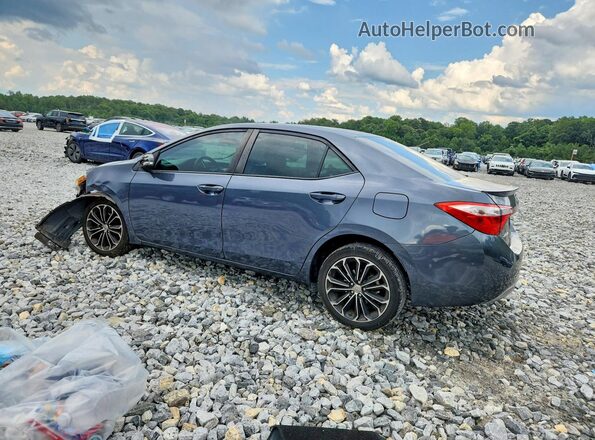 2T1BURHE0GC716401 2016 TOYOTA COROLLA Gray Rear left