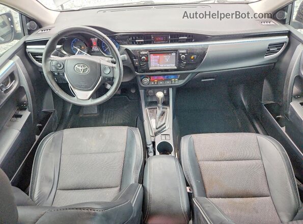 2T1BURHE0GC716401 2016 TOYOTA COROLLA Gray Dashboard view