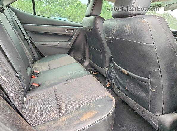 2T1BURHE0GC716401 2016 TOYOTA COROLLA Gray Rear seats view