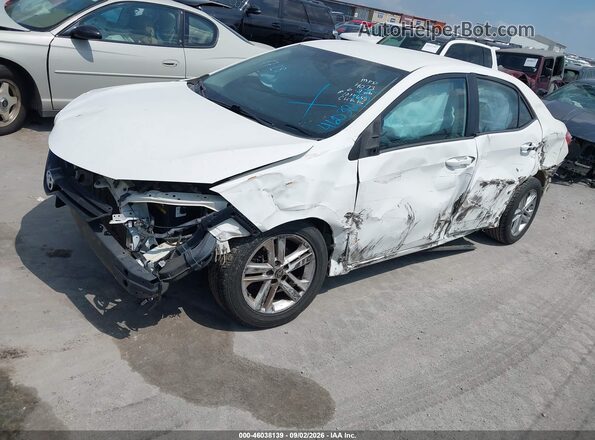 2T1BURHE0GC734073 2016 TOYOTA COROLLA White Vista tres cuartos delantera izquierda