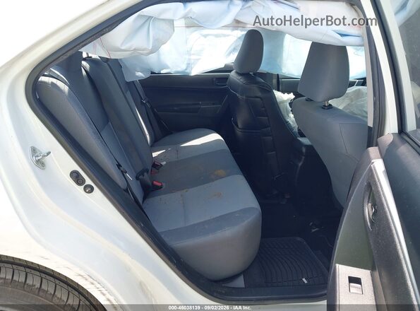 2T1BURHE0GC734073 2016 TOYOTA COROLLA White Vista de la etiqueta del VIN