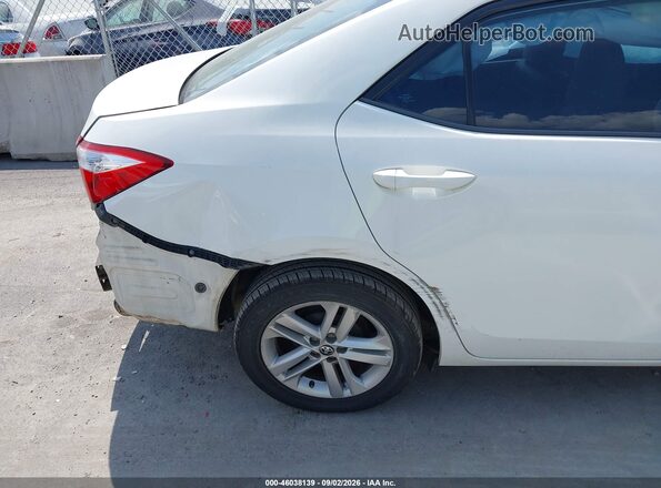 2T1BURHE0GC734073 2016 TOYOTA COROLLA White 