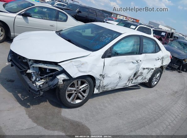 2T1BURHE0GC734073 2016 TOYOTA COROLLA White 