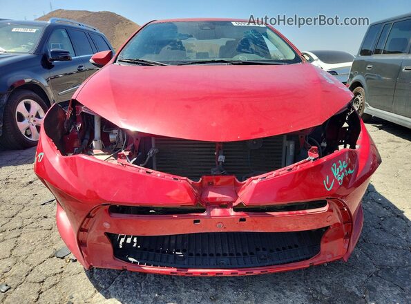 2T1BURHE0HC806911 2017 TOYOTA COROLLA Red Front view
