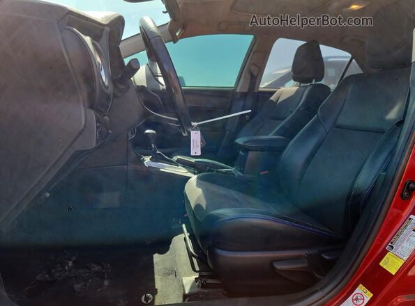 2T1BURHE0HC806911 2017 TOYOTA COROLLA Red Front interior view