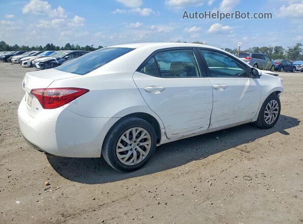 2T1BURHE0HC876327 2017 TOYOTA COROLLA White Հետևի աջ