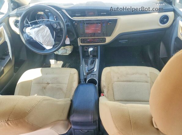 2T1BURHE0HC876327 2017 TOYOTA COROLLA White Առջևի վահանակի տեսք