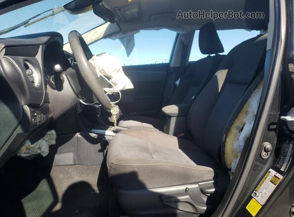 2T1BURHE0HC942195 2017 TOYOTA COROLLA Black Front interior view
