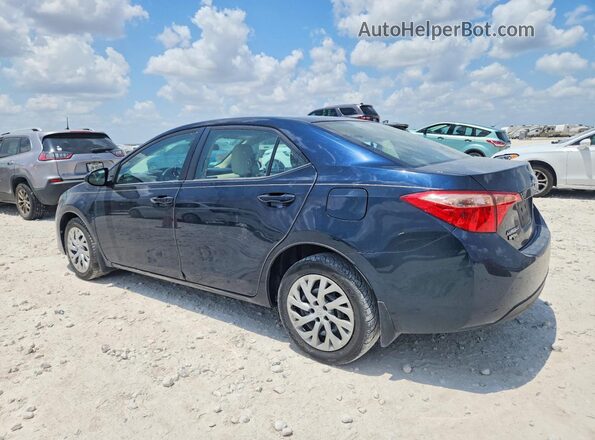 2T1BURHE0HC957859 2017 TOYOTA COROLLA Синий Задняя левая четверть