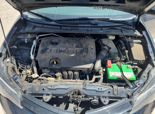 2T1BURHE0HC957859 2017 TOYOTA COROLLA Синий Вид задней части салона