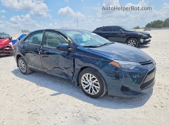2T1BURHE0HC957859 2017 TOYOTA COROLLA Синий Передняя правая четверть