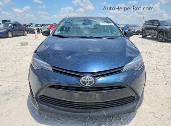 2T1BURHE0HC957859 2017 TOYOTA COROLLA Синий Вид спереди