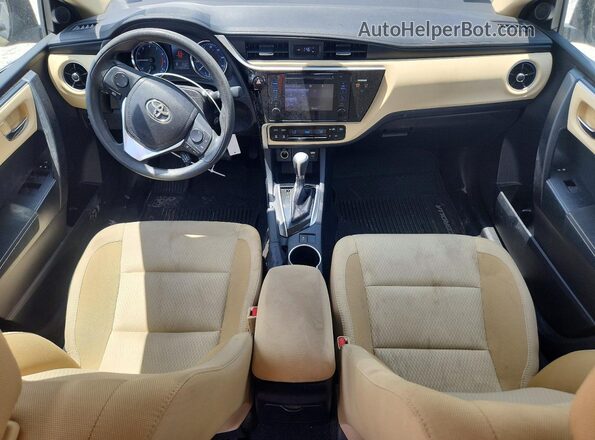 2T1BURHE0HC957859 2017 TOYOTA COROLLA Синий Вид панели приборов