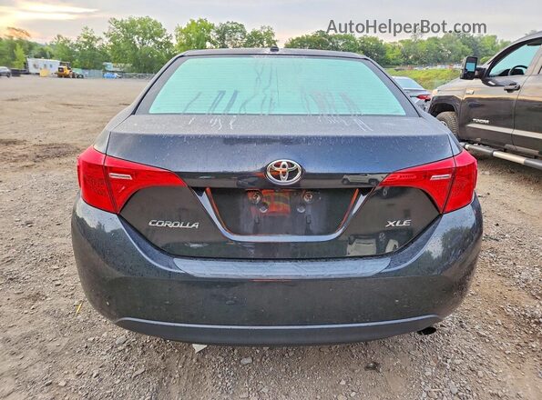 2T1BURHE0JC005045 2018 TOYOTA COROLLA Black Rear view