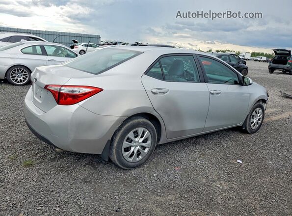 2T1BURHE1GC514134 2016 TOYOTA COROLLA Silver უკანა მარჯვენა